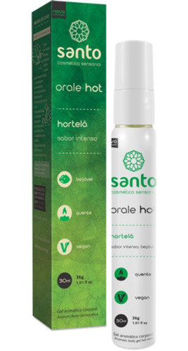 Orale Elixir Sensorial Termico Santo Hot Hortela 30g