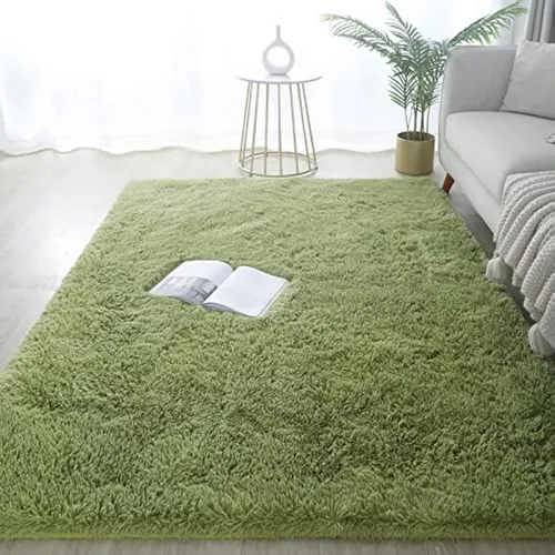 Gerbit Alfombra De Área Shag De 5 X 7 Pies, Suave,