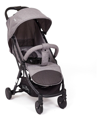 Cochecito Bebé Ultracompacto Plegado Automático Zoom Kiddy Color Gris