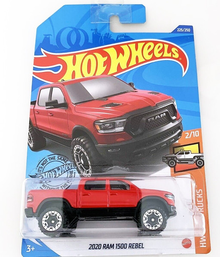 Hotwheels Ram 1500 Rebel #225 2020