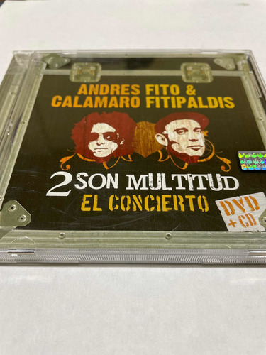 Cd Dvd Andres Calamaro Fito Y Fitipaldis 2 Son Multitud