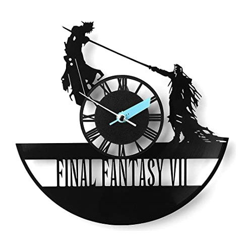 Reloj De Final Fantasy, Decoración De Pared De Disco D...