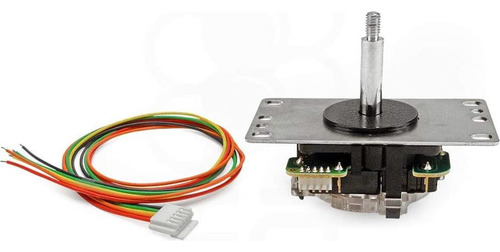Joystick Sanwa Jlf-tp-8yt + 8 Botones Obsf-30 Negro