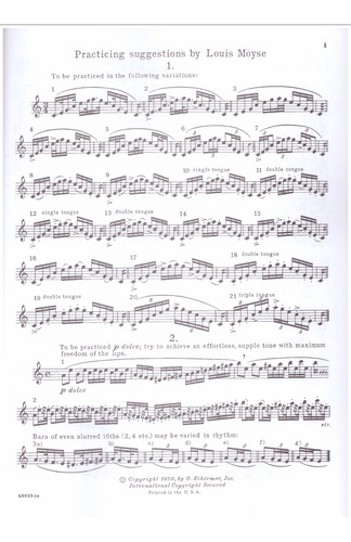 J.andersen: 24 Etudes, Op. 15 For Flute / 24 Estudios Op.15.