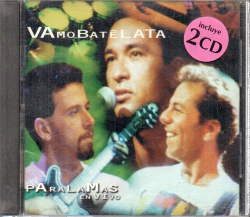 Paralamas En Vivo Vamobate Lata 2 Cds Original Brasilero