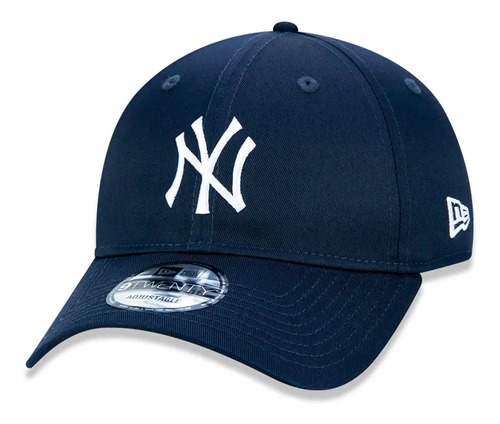 Boné New Era Aba Curva 9twenty Mlb New York Yankees Marinho