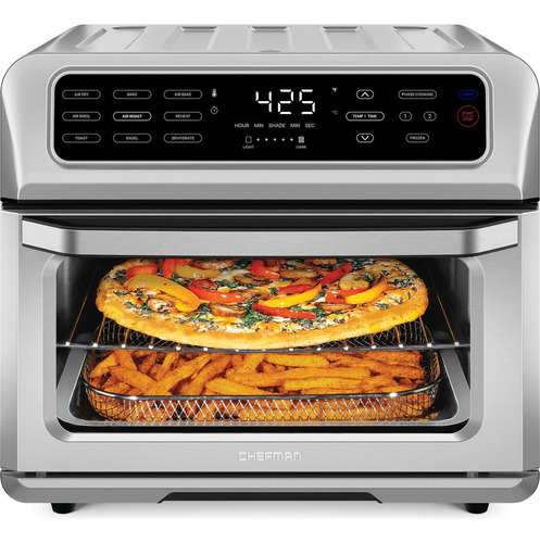 Horno Freidora De Aire Digital Chefman 20 Litros 7 En 1