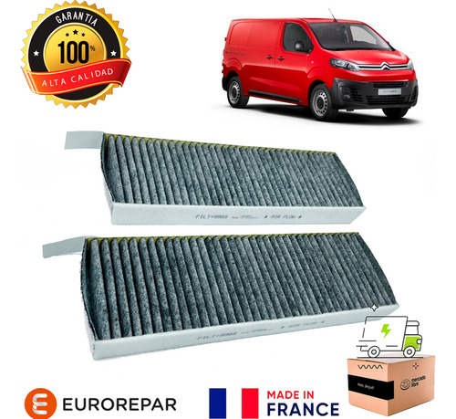 Filtro Polen Para Citroen Jumpy 2.0 2016 2019 Blue Hdi