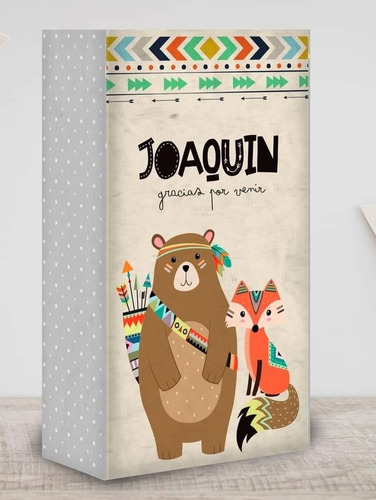 Imagen 2 de 12 de 10 Bolsitas Para Golosinas Papel Foto Brillo Personalizadas
