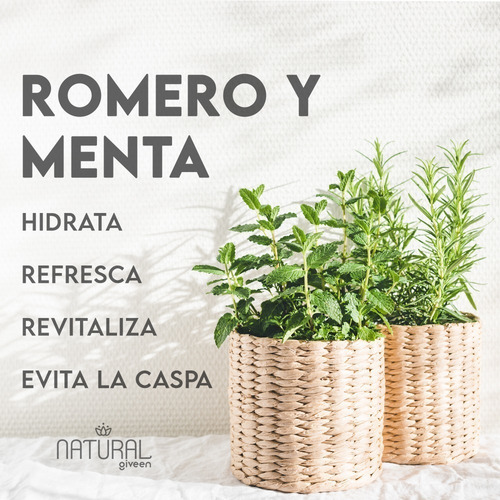 Crema Peinar Árbol Verde Coco Menta Romero Biotina 180 Ml