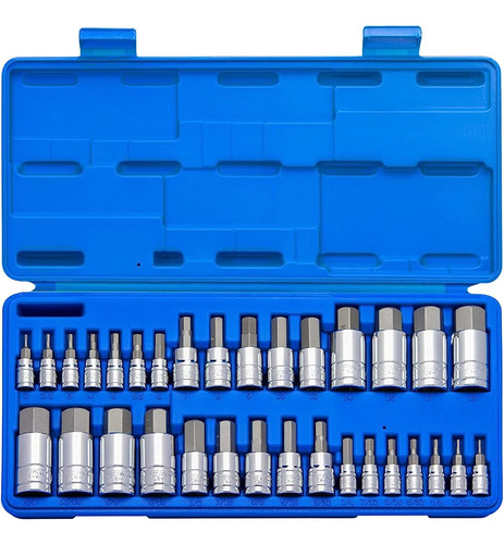 10288a Máster Hex Broca Juego, S2 Acero | 32 Piezas Set | Sa