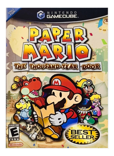 Paper Mario The Thousand Year Door Gamecube 