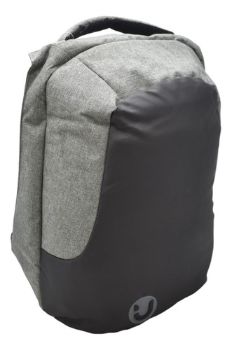 Mochila My Lifestyle Lisa Negra Urbana 162509 Truzt Color Negro/gris