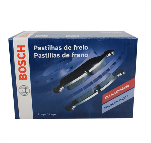 Pastilha Freio Dianteira Crossfox 2013 2014 Original Bosch