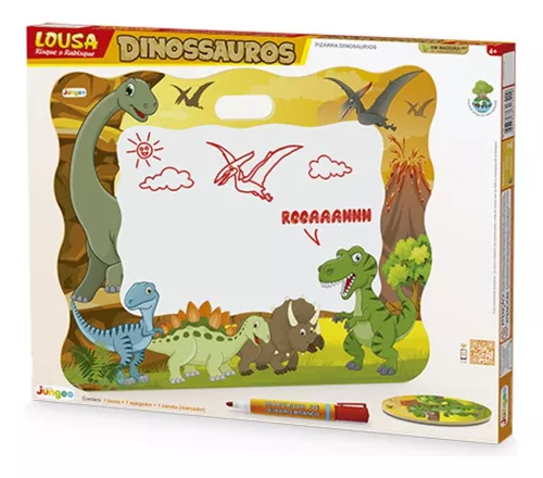 Quadro Magico Risque Rabisque Desenho Dinossauro