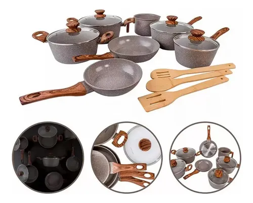 comprar Conjunto De Panelas Indução Style Cook Gt 10 Pçs Mimo 9764