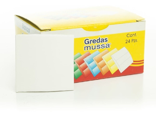 Paquete D/greda P/ Prendas C/ 24 Pzs. Blanco Mussa