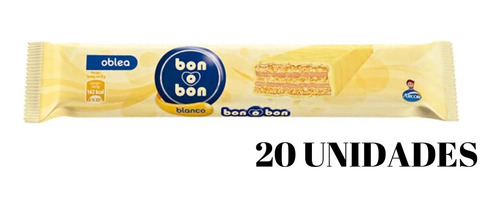 Oblea Bon O Bon De Chocolate Con Leche X 20 Unidades