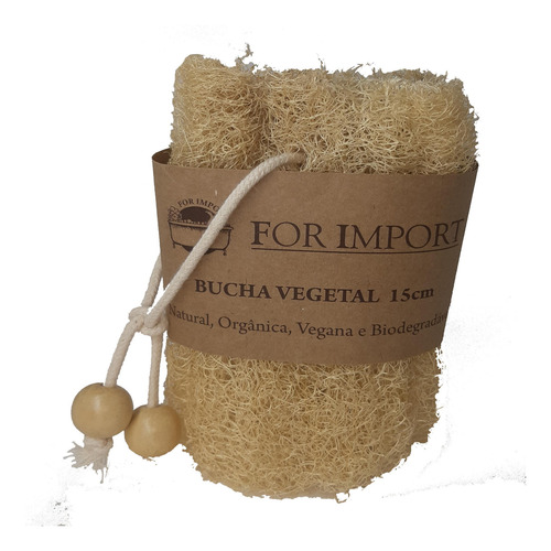 Bucha Vegetal 15cm