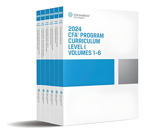 Cfa Program Level I 2024 Libros 