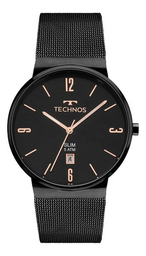 Imagem 1 de 4 de Relógio De Pulso Technos Classic Slim Feminino