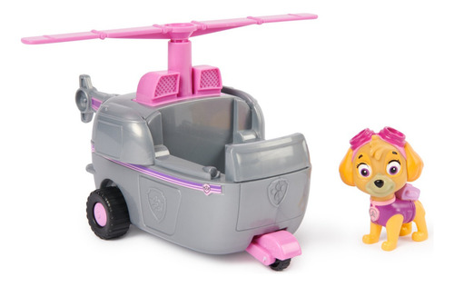 Paw Patrol 6069061 Vehículo Básico Sustentable Skye Color Ro Rosa
