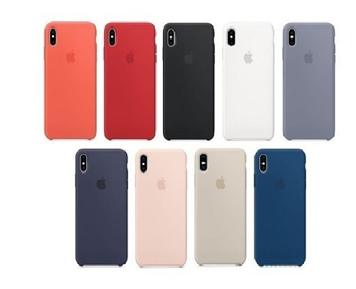 Case Silicone iPhone XS Max Tienda Física + Original