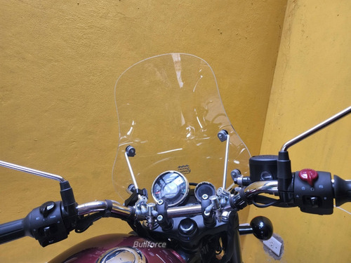 Imagen 3 de 10 de Parabrisas Moto Royal Enfield Meteor 350 En Bullforce Znorte