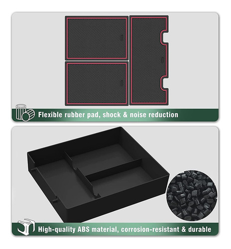 Organizador De Console Central Para Rivian R1t R1s 2022 Armr