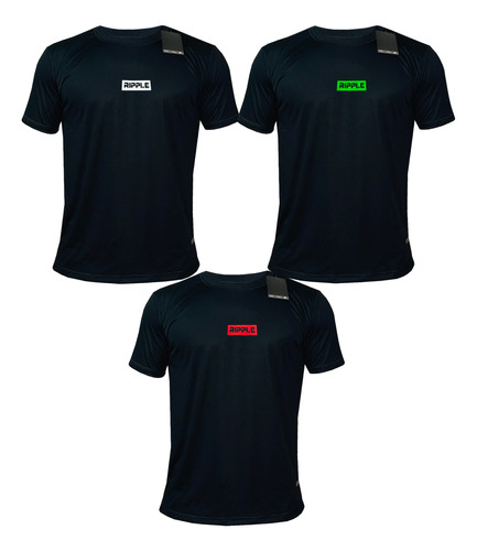 Pack X3 Camisetas Deportivas Originales Top Quality Oppen 