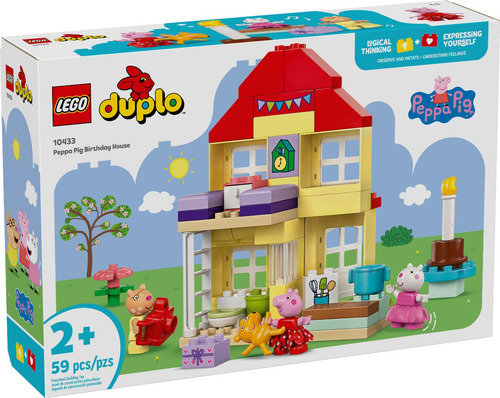 Lego® Duplo® Casa De Cumpleaños De Peppa Juego 10433 59 Peppa Pig