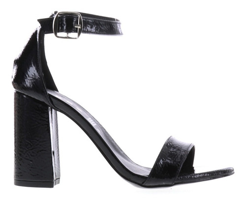 Imagen 2 de 4 de Sandalia Tipo Zapatilla De Tacón Y Pulsera De Ajuste