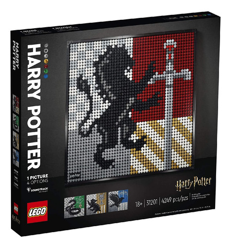 Lego 31201 Harry Potter Hogwarts Crestas