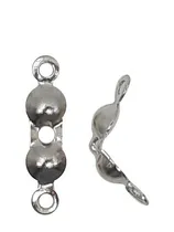 Comprar 100u Tapanudos Terminales 4mm Insumos Bijou Collares Pulsera