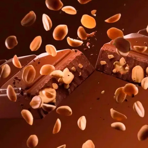 Daqui Max Daqui chocolate con maní sin TACC caja 120 g pack x 40