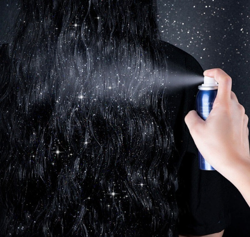 Imagen 5 de 6 de Polvo De Hadas En Spray Marca Flamenco Spray Glitter