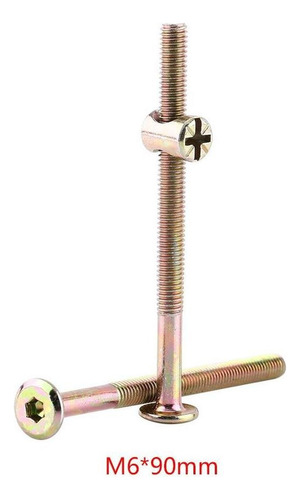 Tornillos Con Cabeza De Botón Hexagonal For Muebles, Tornil