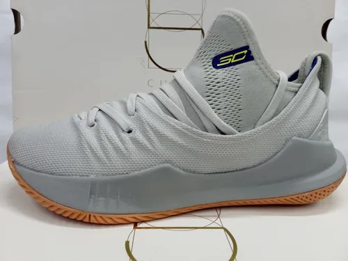 alumno partícula Viaje Tenis De Basquetbol Under Armour Curry 5 Gris Preescolar