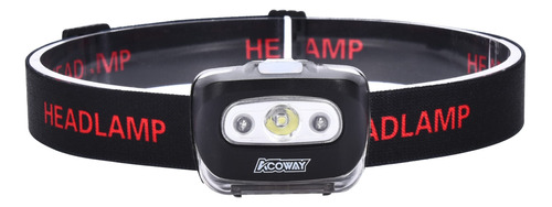 Acoway Linterna Frontal Con Luz Extra Brillante  Diadema Aj