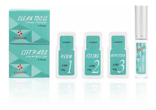 Kit Lifting Y Rizado De Pestañas Iconsign Pro Profesional
