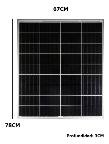 2 X Paneles Solares 100 Watts 100wp Monocristalino 5bb 200wp