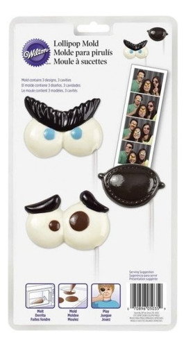 Molde Para Chocolate Diseño Ojitos Wilton