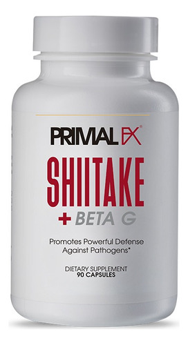 Shiitake + Beta G. Primal Fx. Promueve El Sistema Inmune