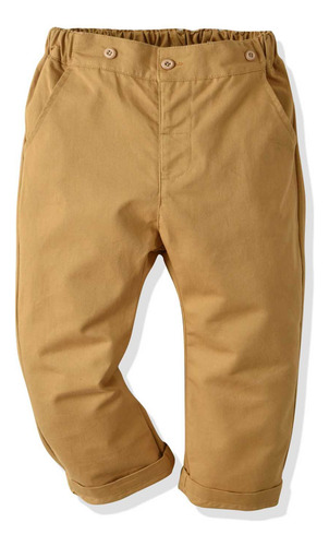 Pantalones Con Tirantes De Manga Larga Y Suave Para Niños, R