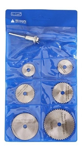 Discos Mini Sierra Hss Kit 7 Pc Para Moto Tool