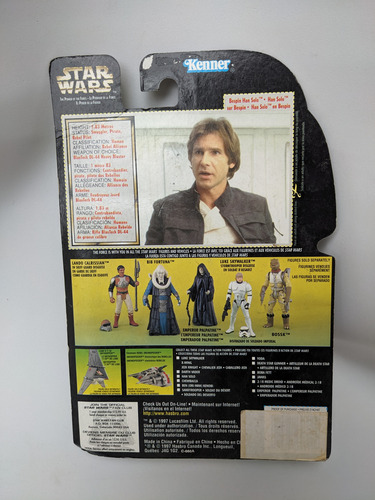 Han Solo Star Wars El Poder De La Fuerza Blaster Rebelde