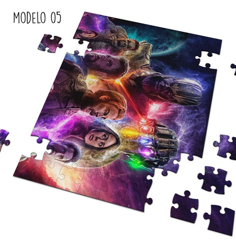 Avengers Endgame Rompecabezas De Colección Varios Diseños