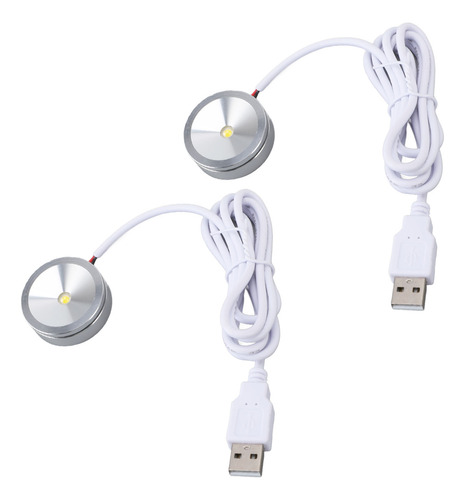 Cable Led De 4.2 Pies Con Enchufe Usb Redondo Para Pantalla