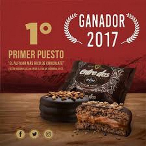 Alfajor Premium Entre Dos - Caja X 36 Unid. Surtidas