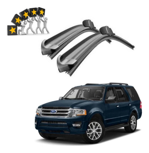 Plumas Limpiaparabrisas Flex Ford Expedition 2015 Al 2017